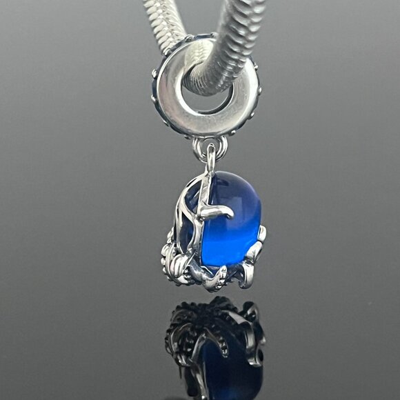 Pandora Murano Glass Cute Octopus Dangle Charm - Picture 5 of 7